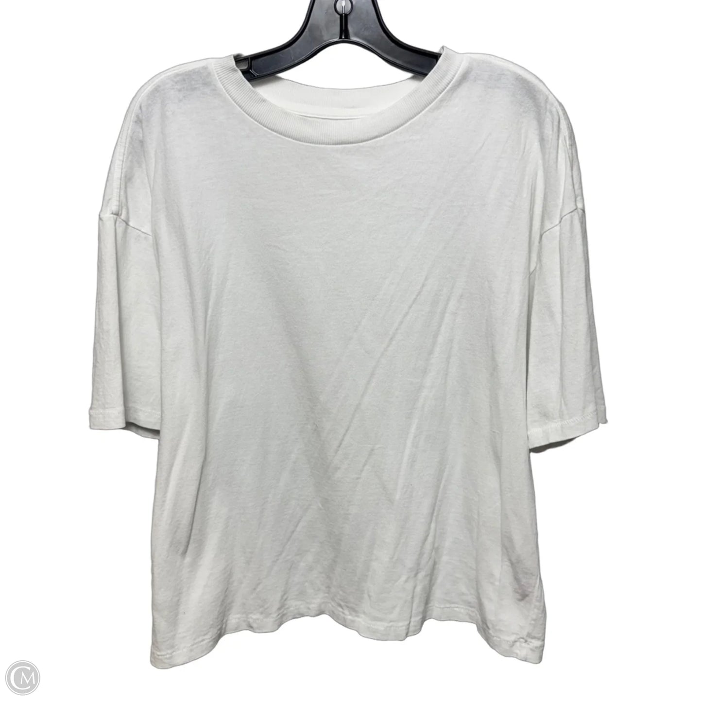 Top Short Sleeve By Free People In White, Size: Xs