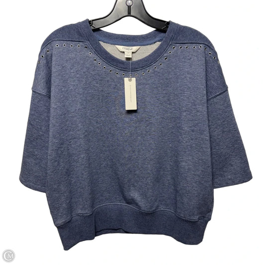 Grommet Top 3/4 Sleeve By Maeve In Blue, Size: Xs