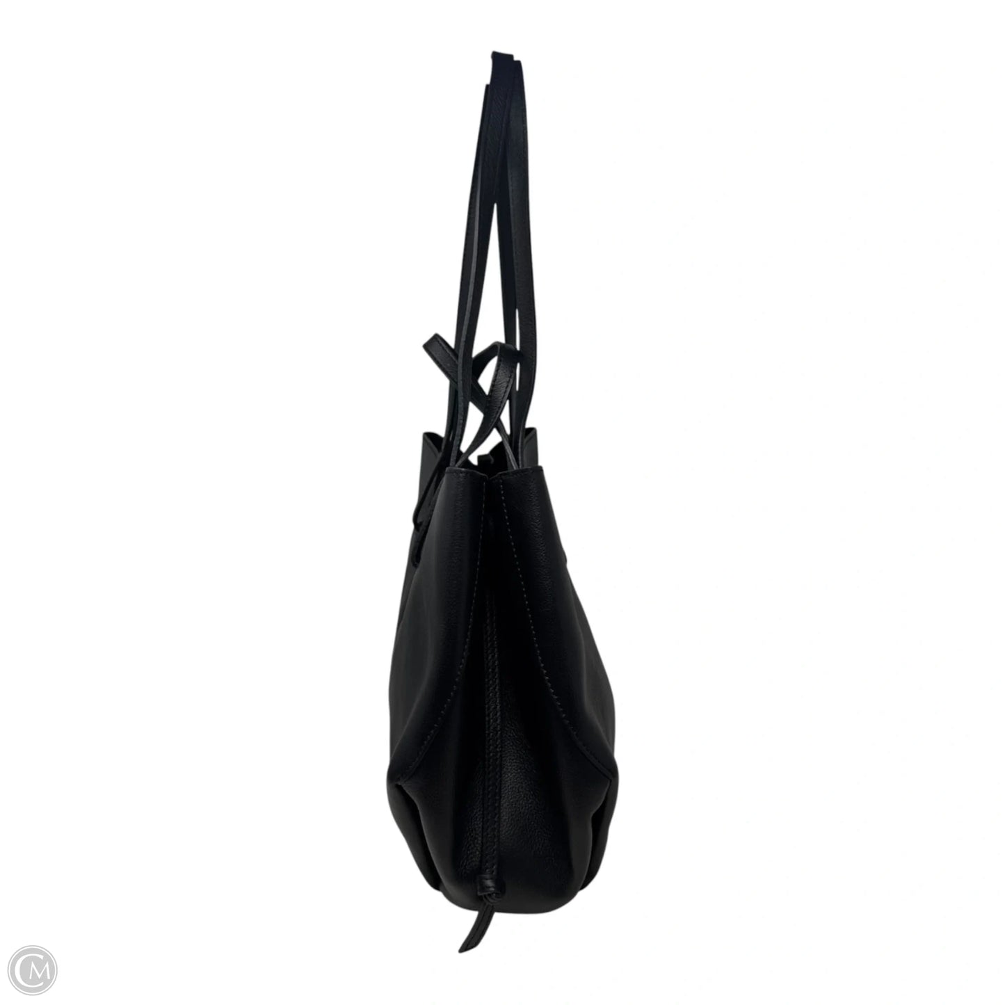 Double Strap Tote Leather By Viola Catelani Size: Large
