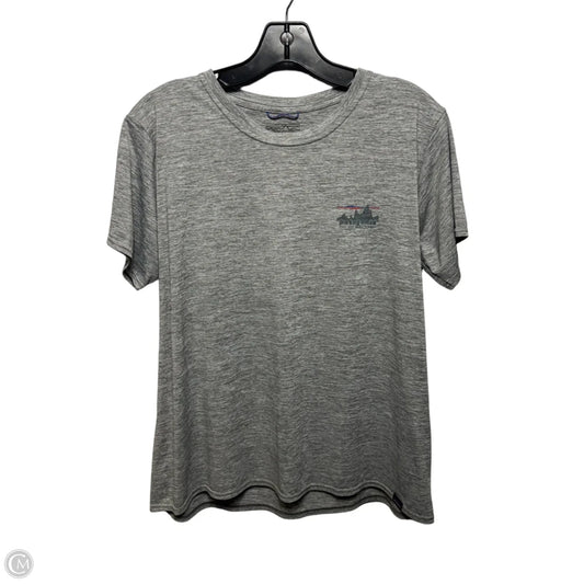 Capilene Cool Daily Athletic Top Short Sleeve By Patagonia In Grey, Size: Xl