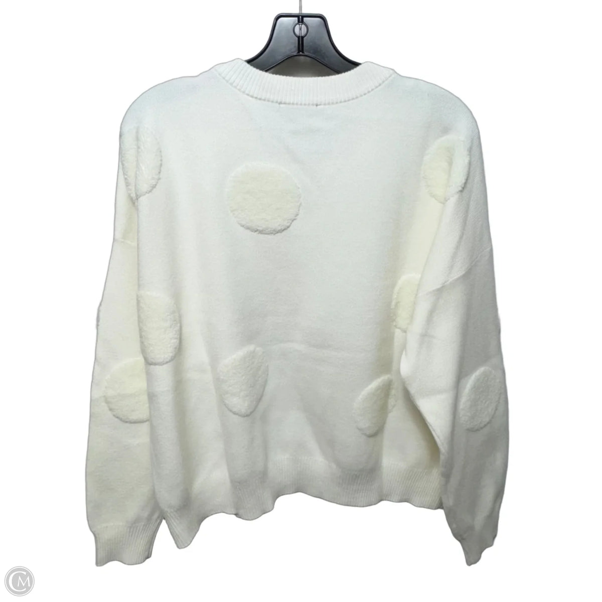 Sweater By Tahari In Cream, Size: Xl