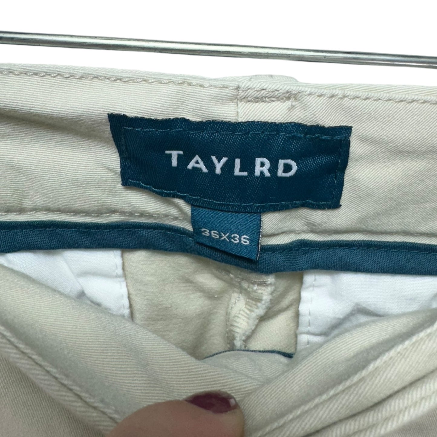 Men’s Pants Chinos & Khakis By Taylrd In Beige, Size: 36 x 36