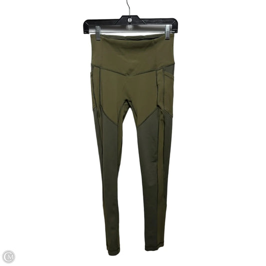 Athletic Leggings By Lululemon In Green, Size: 6