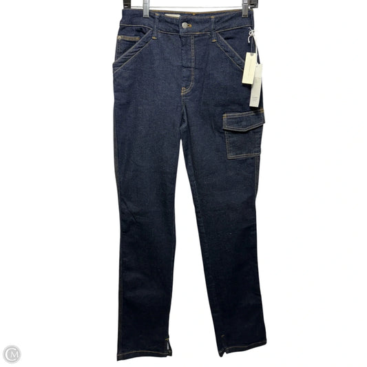 Jeans Boyfriend By Pilcro In Blue Denim, Size: 6