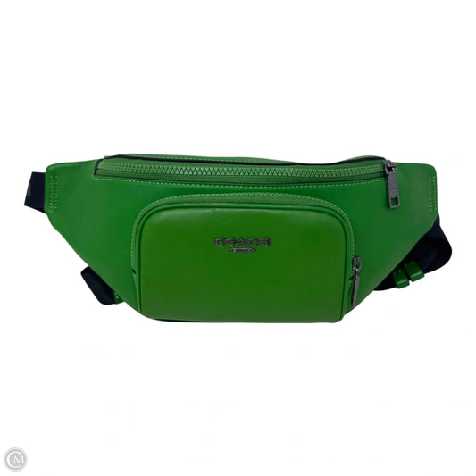 Racer Belt Bag Designer By Coach, Size: Medium