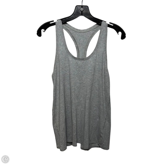 Athletic Tank Top By Lululemon In Grey, Size: M/L ESTIMATED