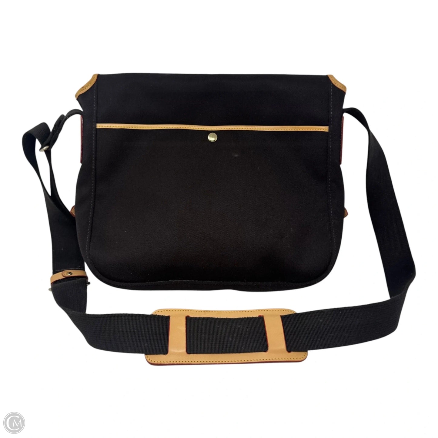 Cabriolet Canvas Messenger Bag Designer By Dooney And Bourke, Size: Large