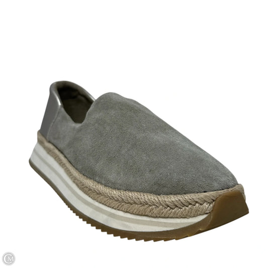 Jocelyn Espadrille Slip-On Sneakers By Toms In Brown & Cream, Size: 9