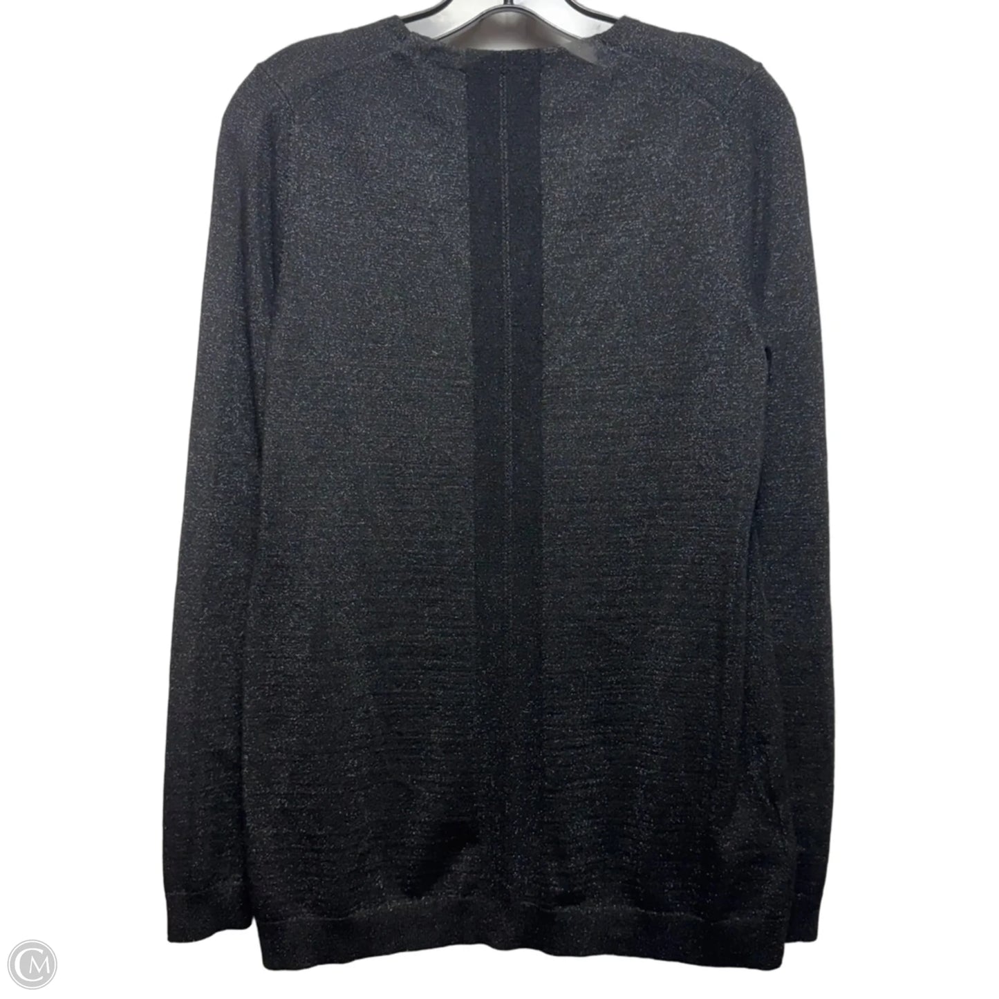 Sweater Cardigan By Ann Taylor In Black, Size: M