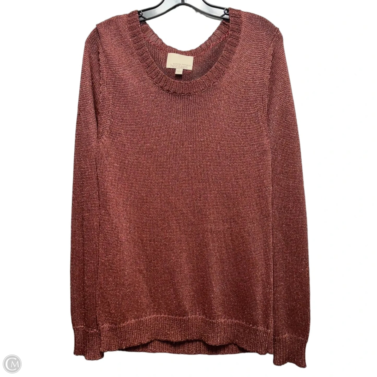 Sweater By Banana Republic In Bronze, Size: L