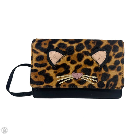Run Wild Leopard Summer Crossbody Bag Designer By Kate Spade, Size: Small
