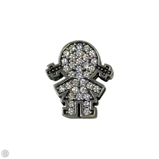 Little Girl Sterling Silver Bracelet Clip Charm