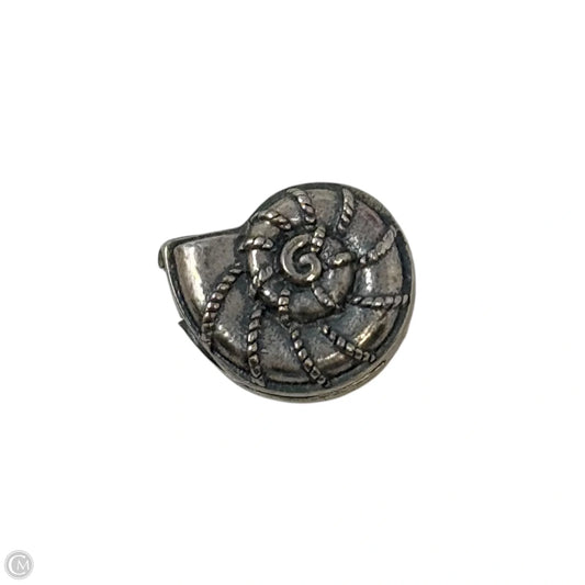 Nautilus Shell Sterling Silver Bracelet Clip Charm