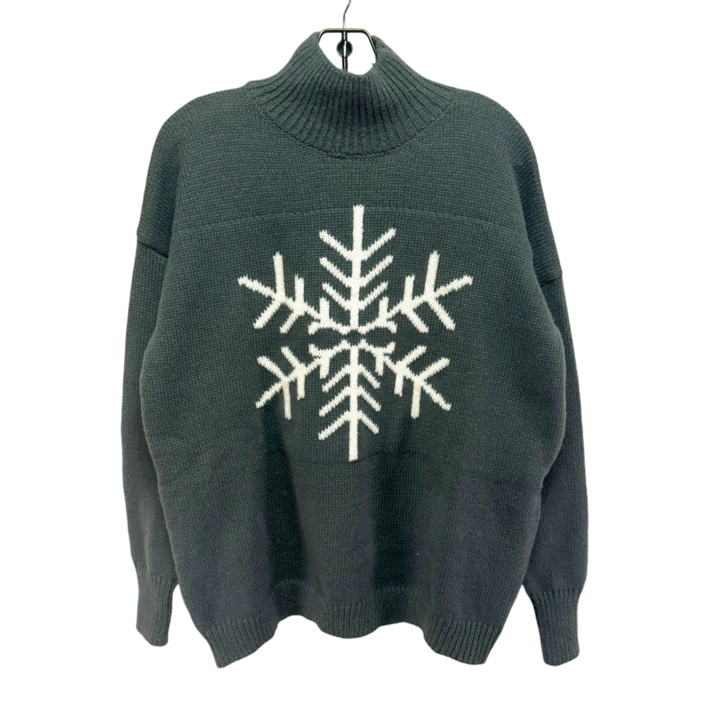 Snowflake Sweater By Abercrombie And Fitch In Grey, Size: L