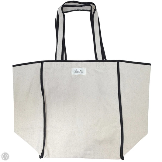 Canvas Tote Designer By Sezane, Size: Xlarge