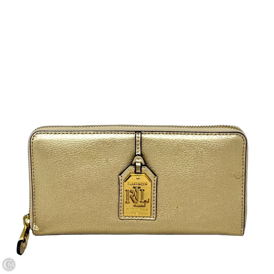 Wallet Leather By Lauren By Ralph Lauren, Size: Large