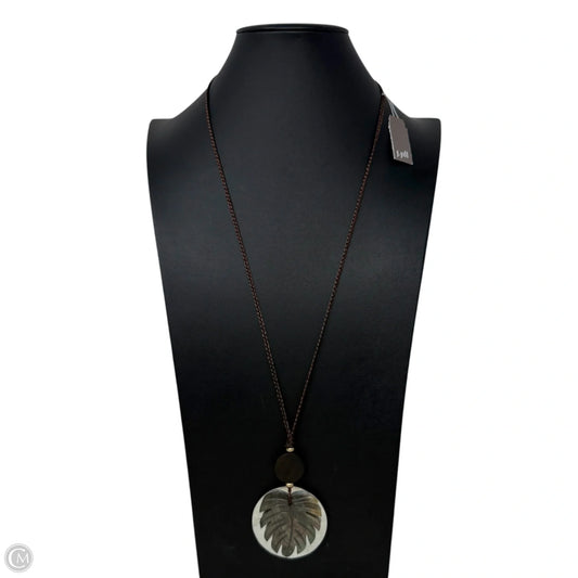 Leaf Pendant Necklace  By J. Jill
