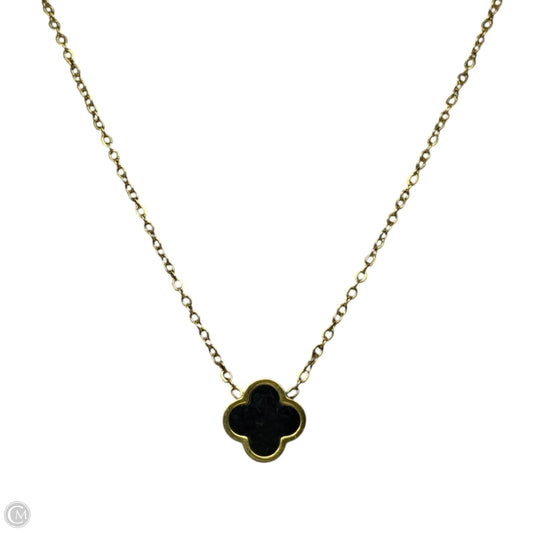18K Gold Plated Clover Pendant Necklace