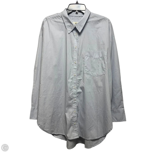 Top Long Sleeve By Maeve In Blue, Size: Xl
