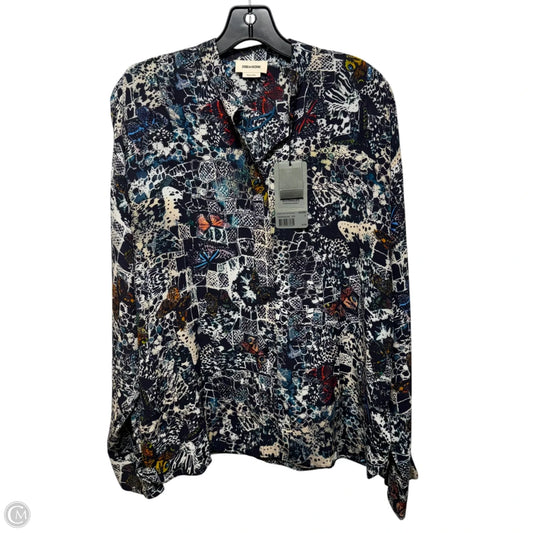 Truett Butterfly Top Long Sleeve By Zadig And Voltaire In Multi-colored, Size: S