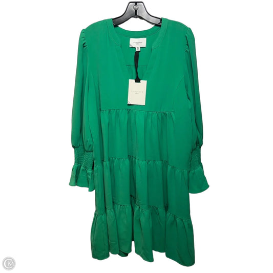 Kenzo Tiered Dress By Pomander Place In Green, Size: XL