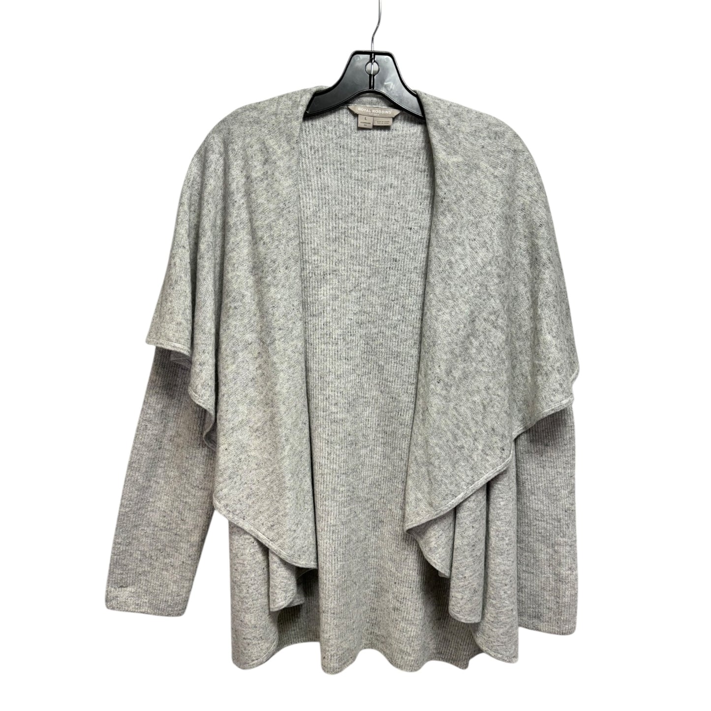 Sweater Cardigan By Royal Robbins In Grey, Size: L