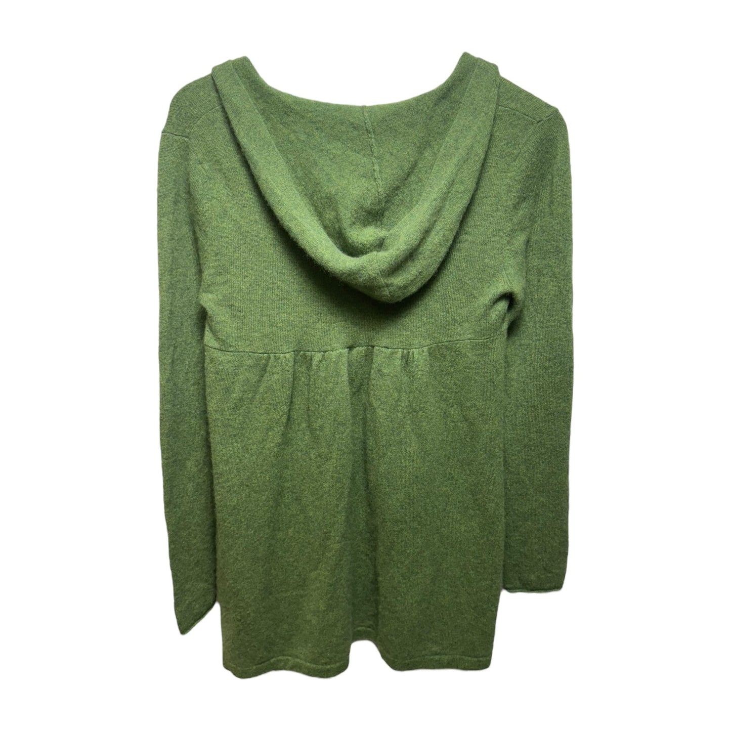 Hooded Sweater Cashmere By Old Navy In Green, Size: M