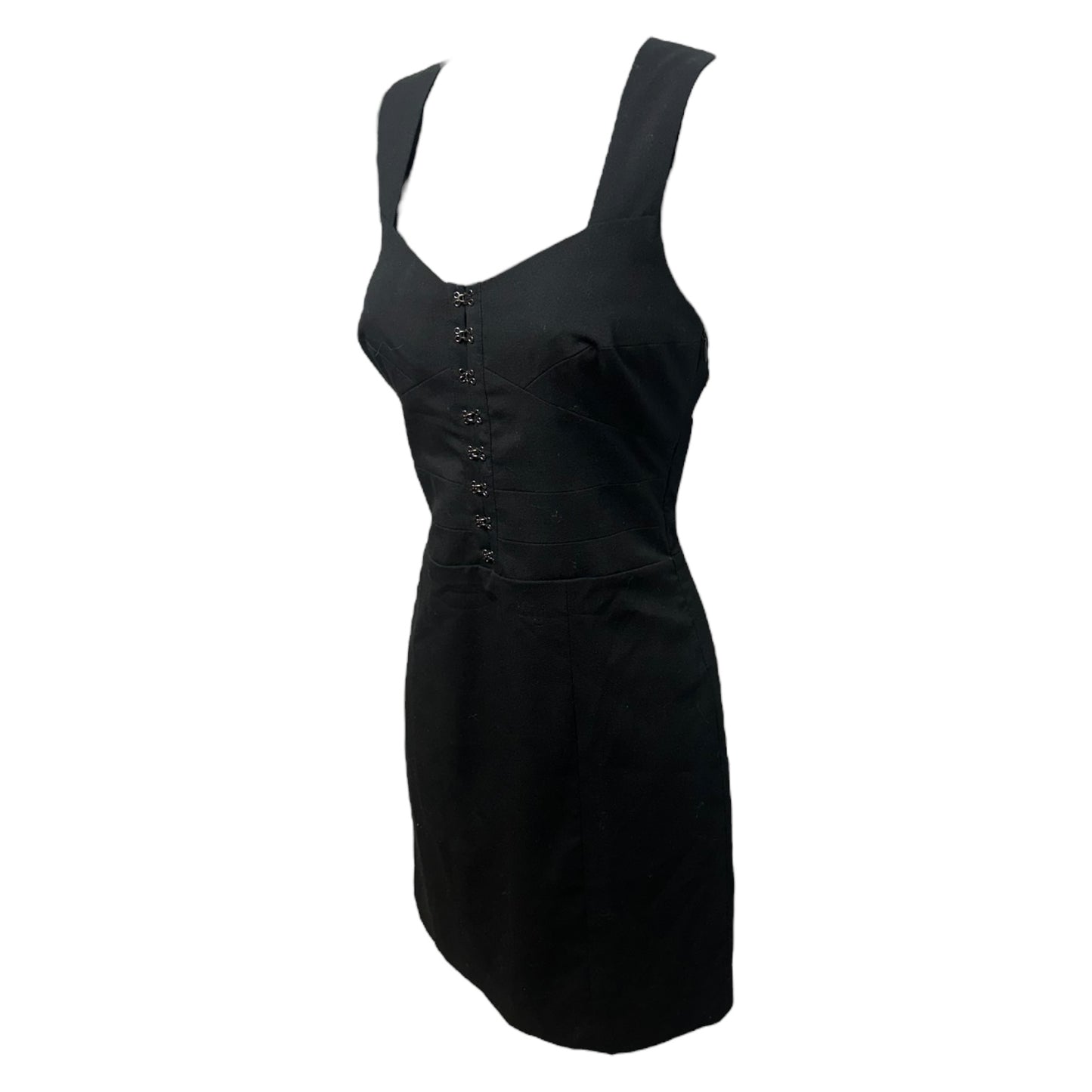 Corset Top Dress Casual Short By Armani Exchange In Black, Size: 0