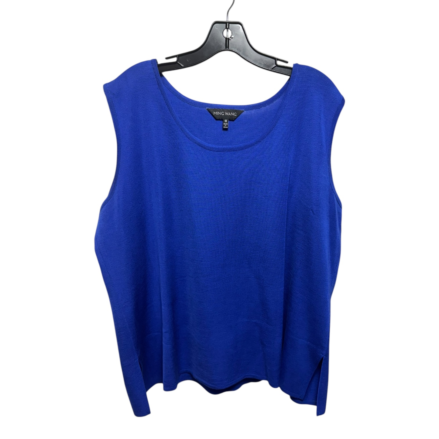 Scoopneck Knit Tank By Ming Wang  Size: 1X