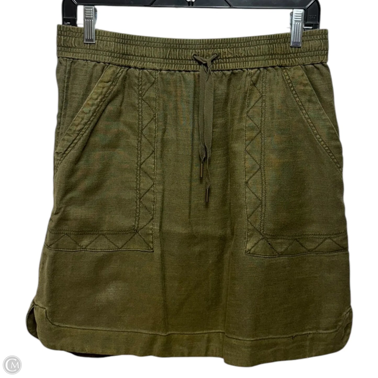 Skirt Mini & Short By Pilcro In Green, Size: S