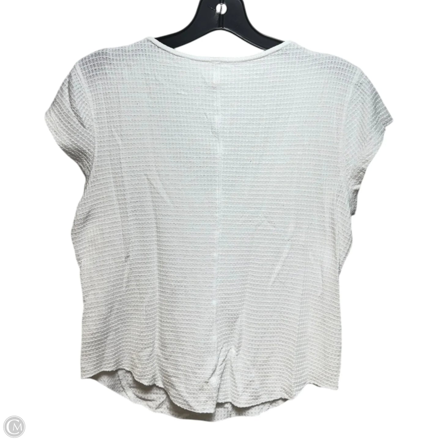 Top Short Sleeve Basic By Free People In White, Size: L