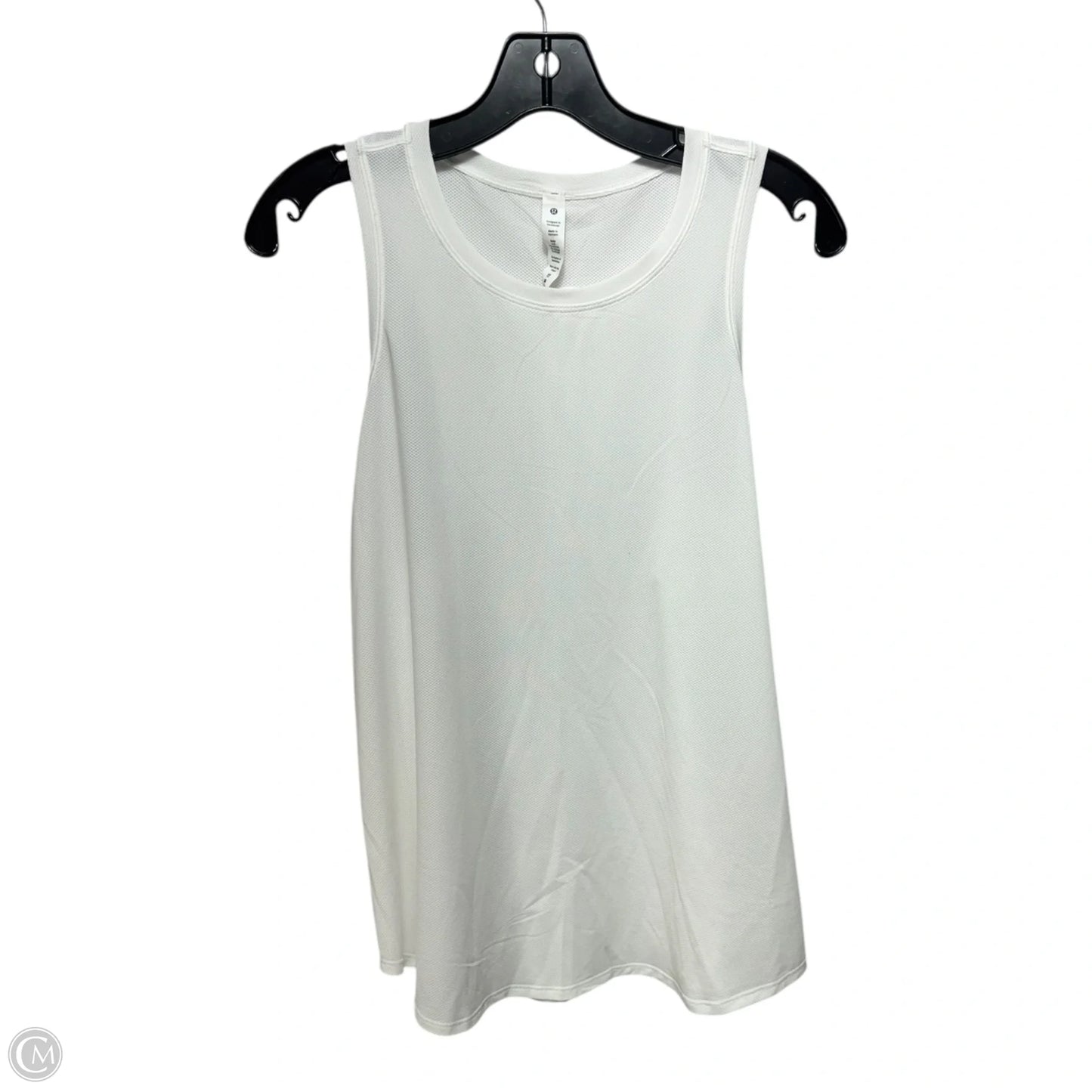 Run & Train Athletic Tank Top Sleeveless By Lululemon In White, Size: 12