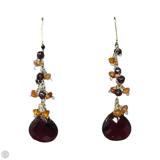 Wire Wrapped Chalcedony Earrings
