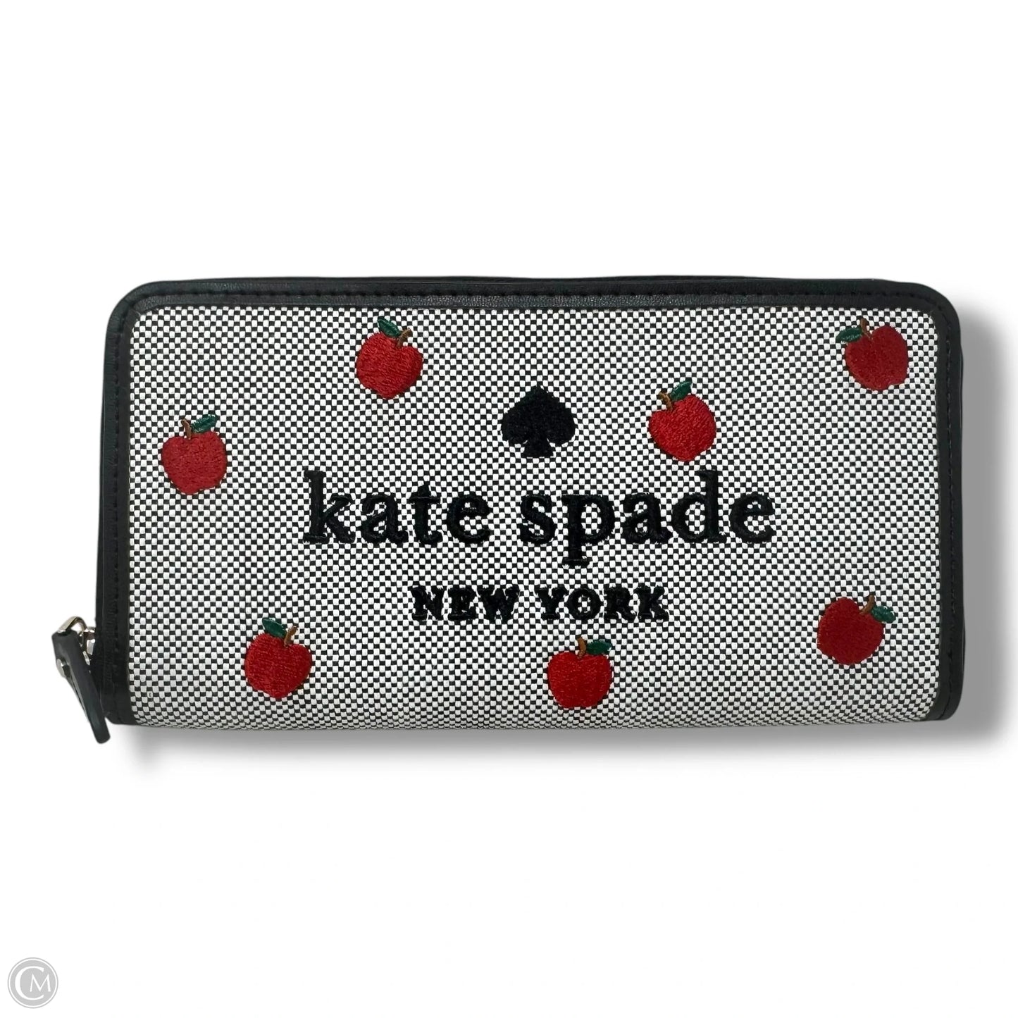 Ella Large Apple Continental Wallet Designer By Kate Spade, Size: Medium