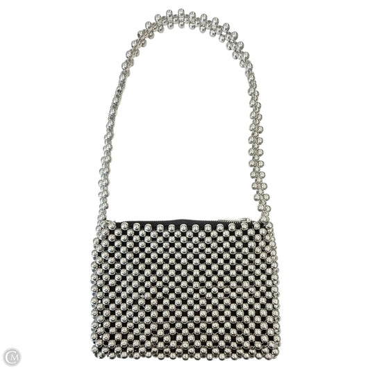 Metallic Beaded Shoulder Bag By TopShop, Size: Small