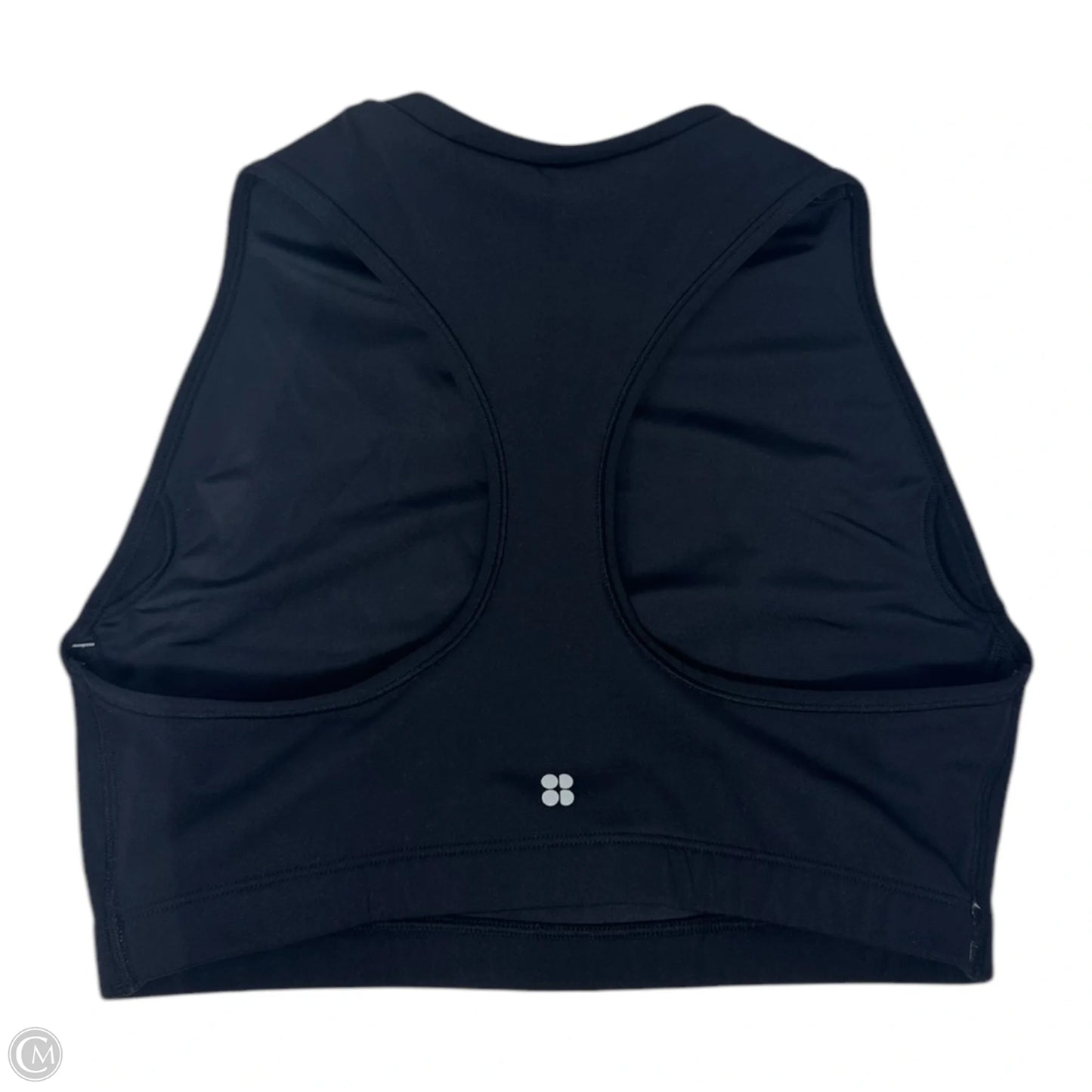Zip Athletic Bra  By Sweaty Betty In Black, Size: M