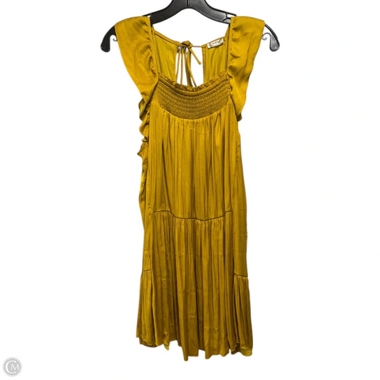 Tunic Sleeveless By Free People In Yellow, Size: S