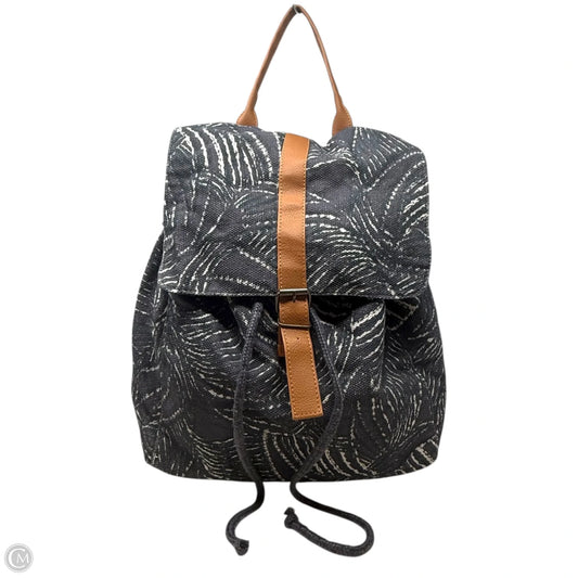 Paradise Pal Canvas Backpack By Lu & Elle, Size: Large