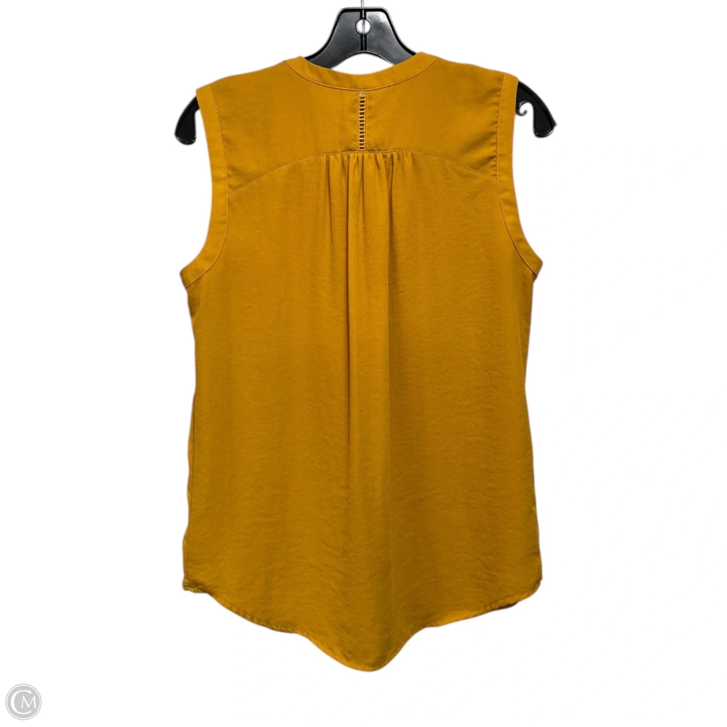 Top Sleeveless By Maeve In Yellow, Size: 6