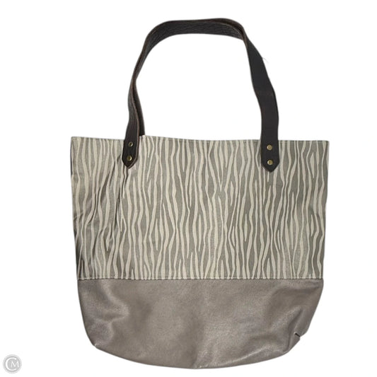 Zebra Tote By Dawn Rentz Textiles, Size: Medium