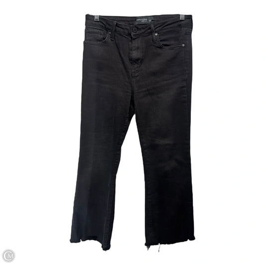 Roaming Wild Black High-Waisted Straight-Leg Jeans By Just Black In Black, Size: 4/27