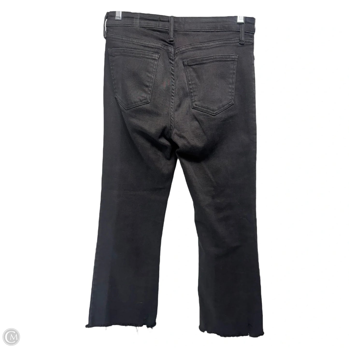 Roaming Wild Black High-Waisted Straight-Leg Jeans By Just Black In Black, Size: 4/27