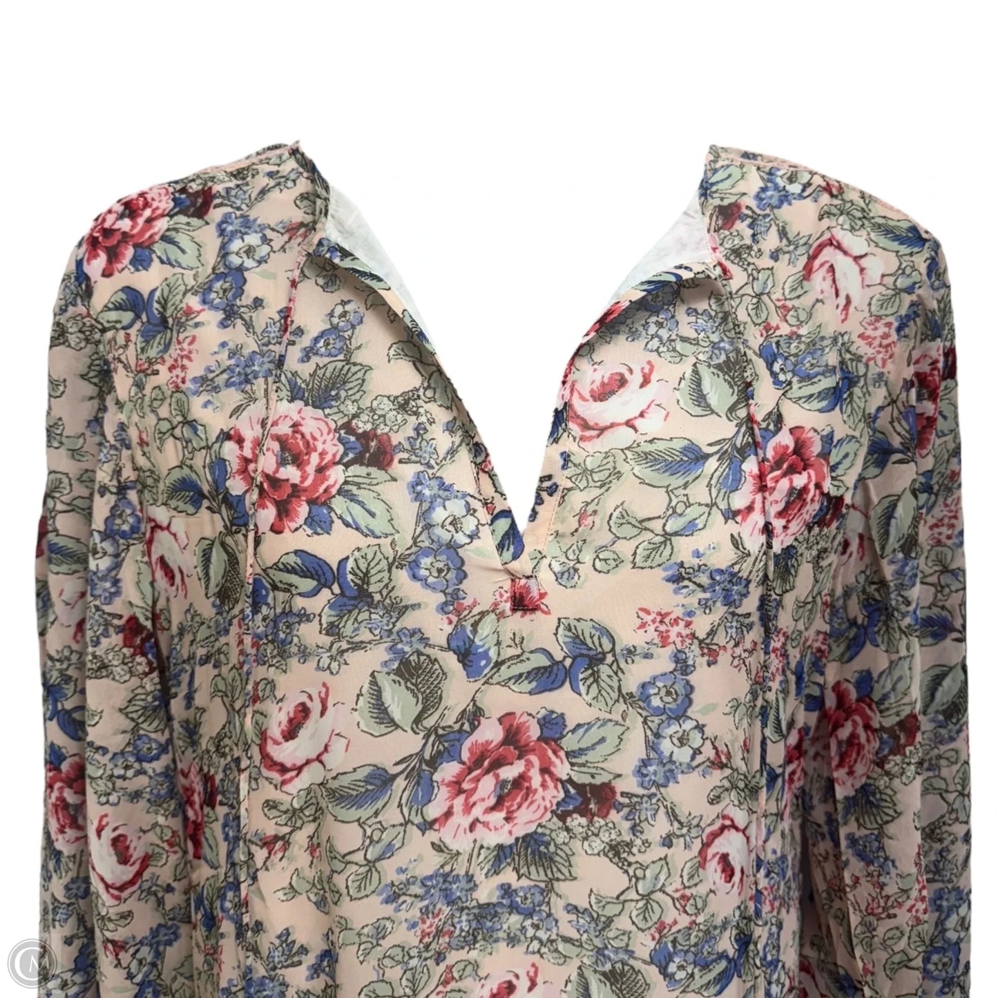 Ramona Floral Peasant Dress By Raga X Anthropologie, Size: M