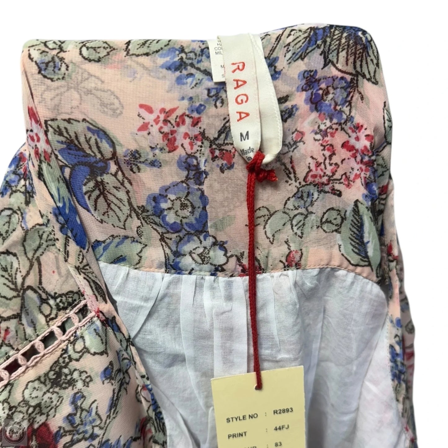 Ramona Floral Peasant Dress By Raga X Anthropologie, Size: M