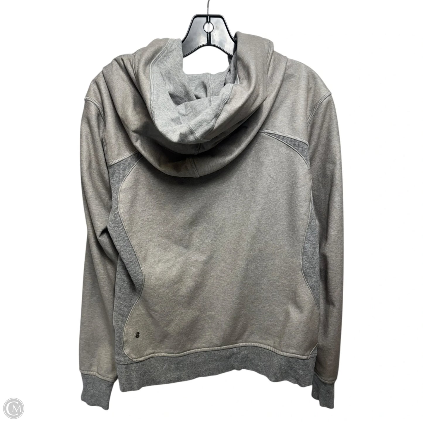 On The Daily Hoodie PU Coated By Lululemon In Heathered Medium Grey, Size: 8