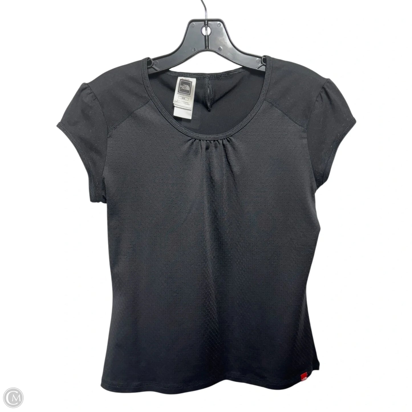 Athletic Top Short Sleeve By The North Face In Black, Size: M