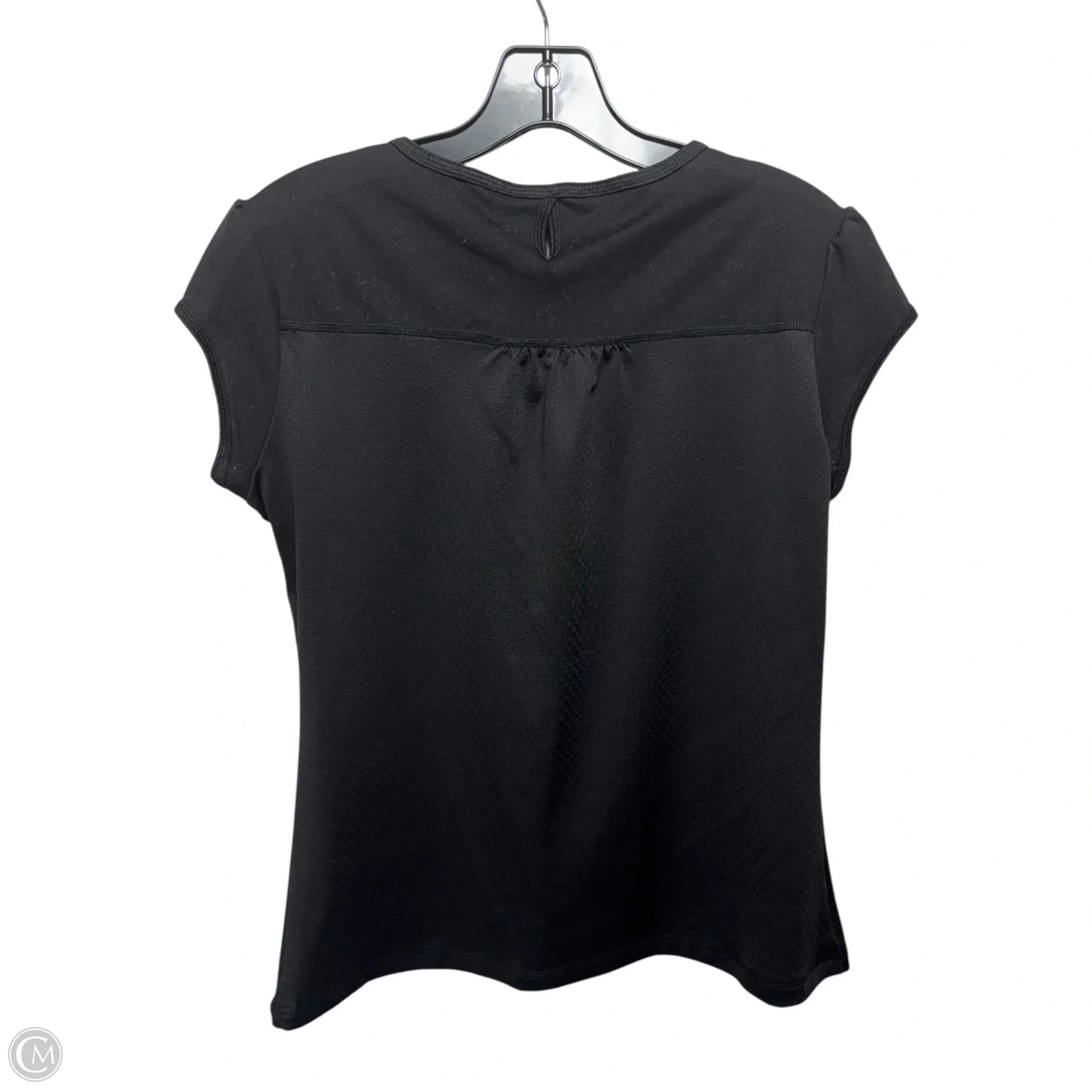 Athletic Top Short Sleeve By The North Face In Black, Size: M