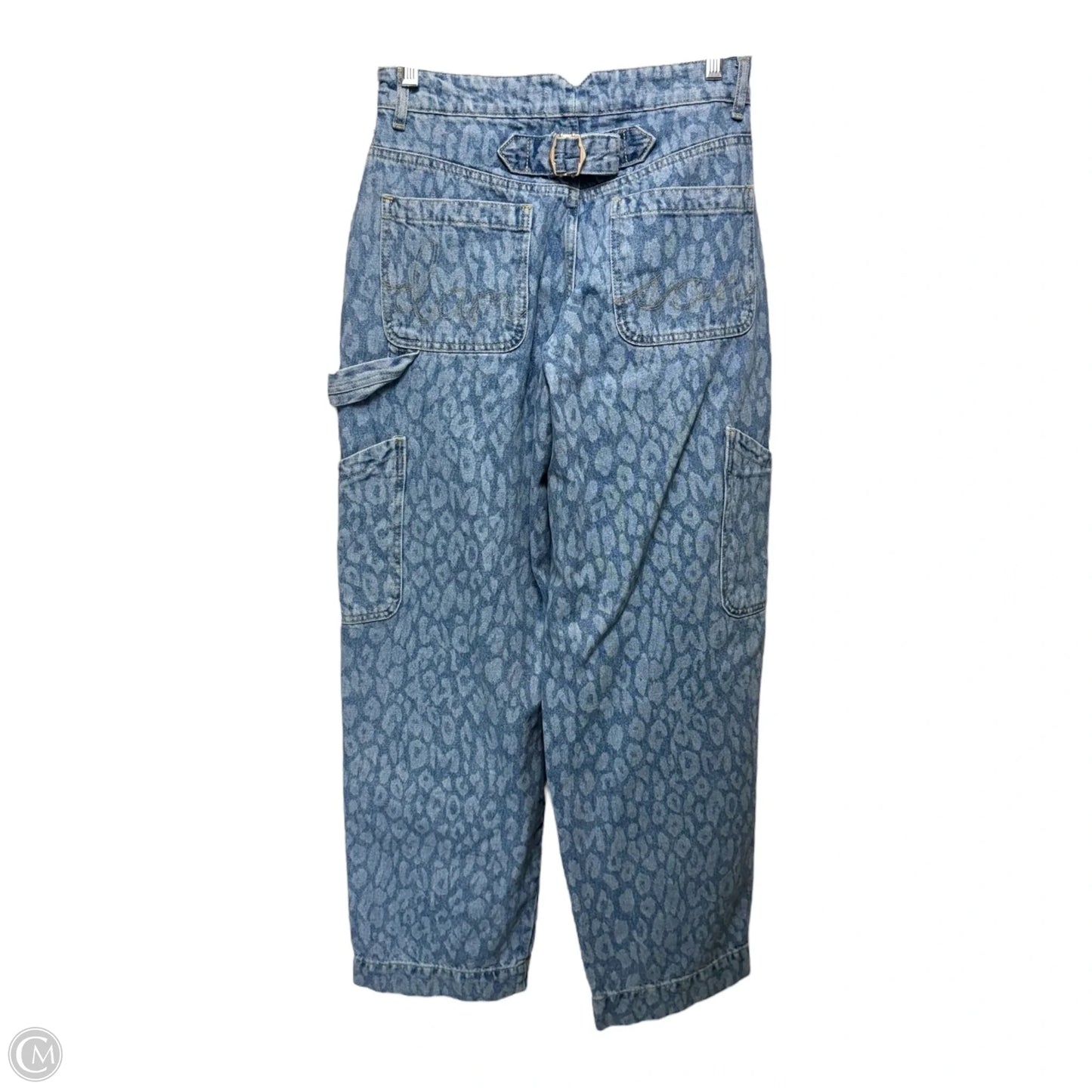 Drew Straight Leg Jeans By Damson Madder X Anthropologie In Leopard Laser, Size: 8