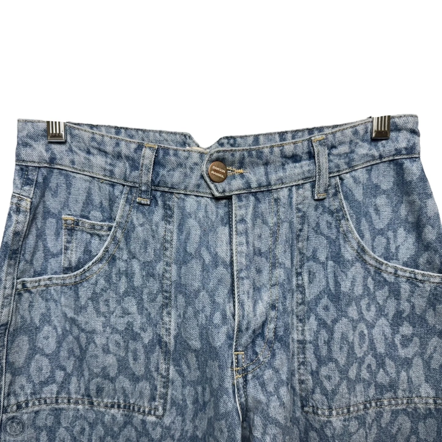 Drew Straight Leg Jeans By Damson Madder X Anthropologie In Leopard Laser, Size: 8