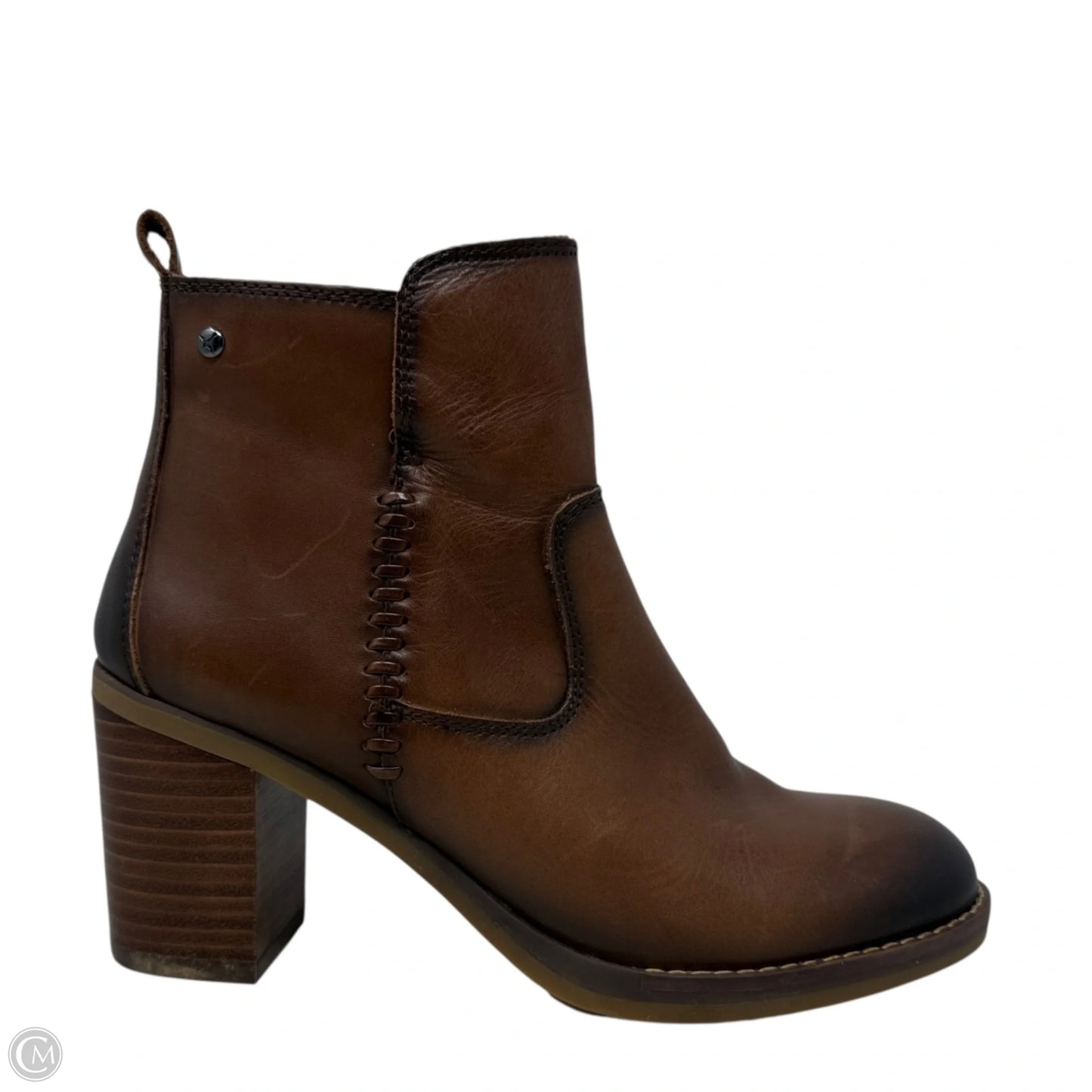 Pompeya Ankle Booties By Pikolinos In Brown, Size: 8.5